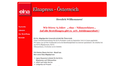 Desktop Screenshot of elnapress.at