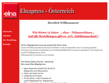 Tablet Screenshot of elnapress.at